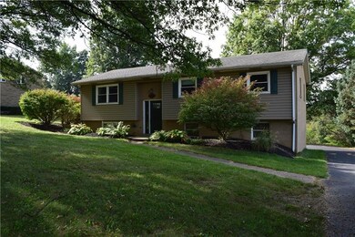 View of 1274 Oakridge from paved driveway.