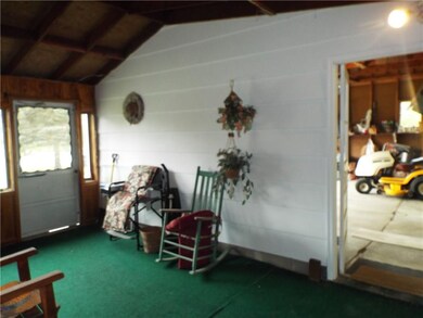 PATIO FACING GARAGE