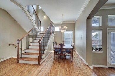 Second floor living with numerous windows allows i