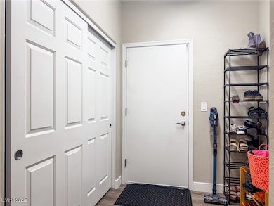Access to the garage and extra storage