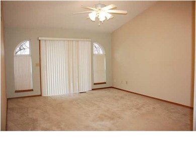HUGE Master Bedroom with walk in closet. Behind th