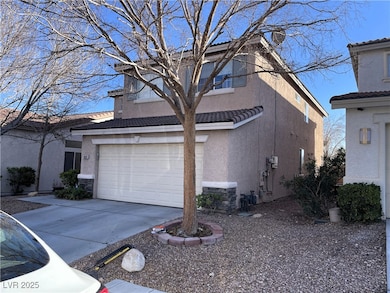 View of property exterior with stucco siding, a ti