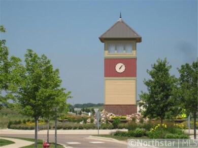 Cobblestone Lake clock tower