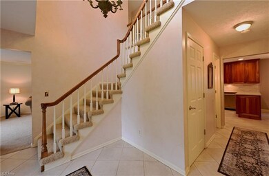 Another staircase/foyer view
