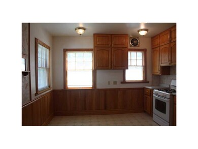 Kitchen. This eat-in kitchen is large enough for a