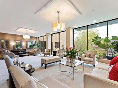 Luxurious lobby as you enter the building. This co