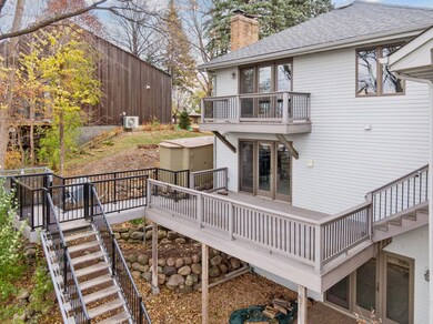 Large low maintenance deck.