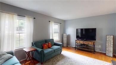 Living room view from foyer area