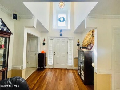 Burkam entrance hallway