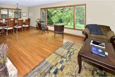 Spacious living/dining rm. over looking the pristi