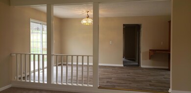 View of Dining Room from Living Room. 