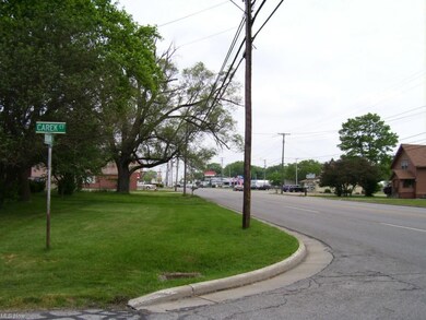 Facing East on North Ridge Road across from subjec