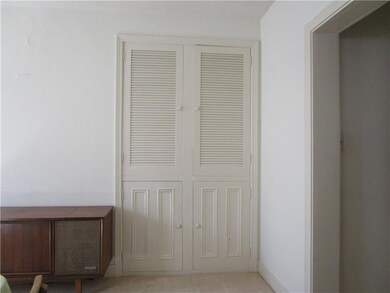 Built in storage in formal dining room.