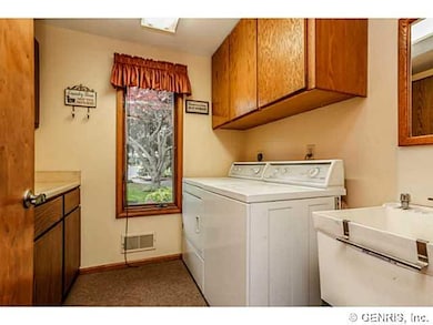 Laundry. First floor laundry is equipped with appl