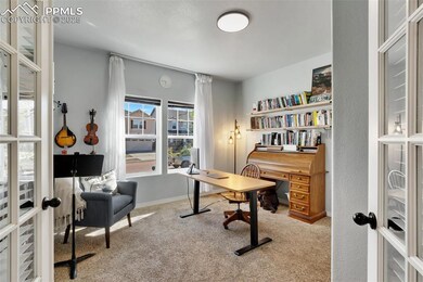This room doubles as either an office or main leve
