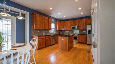 Beautiful wood cabinets, granite counters, stainle