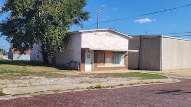View of front of home with brick siding