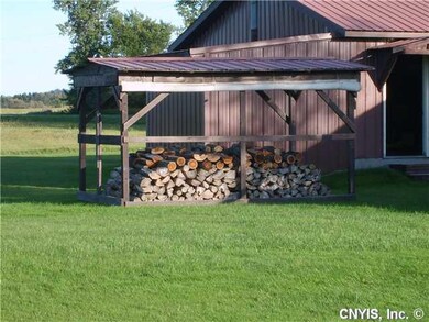 Exterior Back wood shed