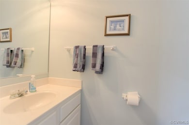 Downstairs half bath