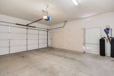 2 car garage with storage