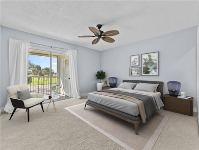 Virtually Staged / Master Bedroom