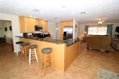 Remodeled kitchen with stainless steel appliances 