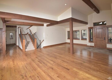 living, dining area