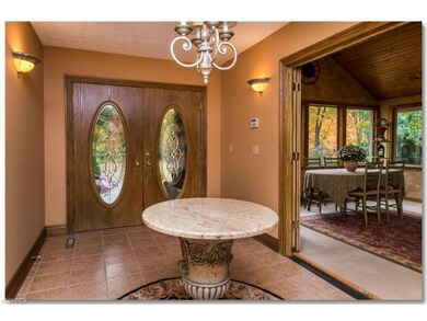 Foyer. Enclosed porch is to the right.