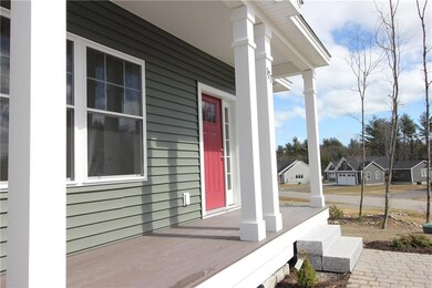 Front entry, granite steps