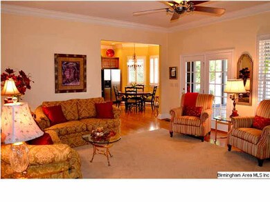 Family Room is large with Gas-Log Fireplace and Be
