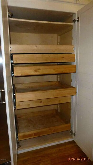 Pantry with pullouts