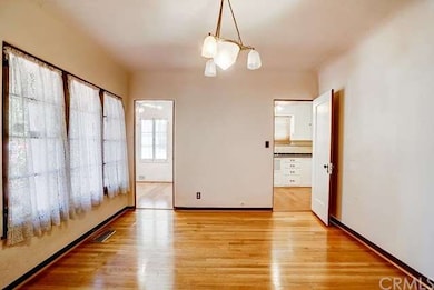 Formal dining room with coved ceiling and period l