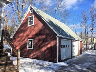 2 Car garage with storage above