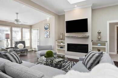 Fireplace in Great rm