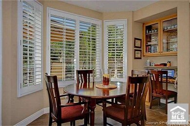 Breakfast nook with built in desk