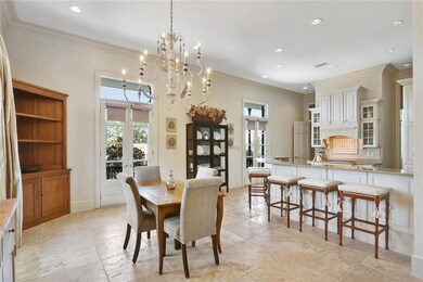 Kitchen is open to dining and living room and the 