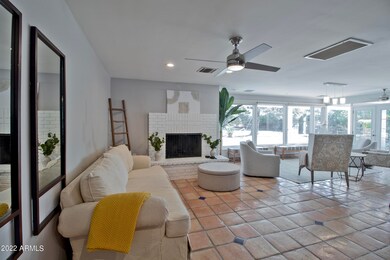 Family Room fireplace