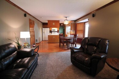 Family room toward the kitchen