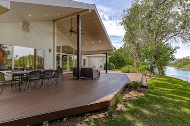 Covered patio