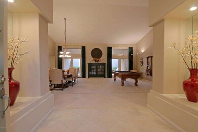 Foyer, Living and Dining Room