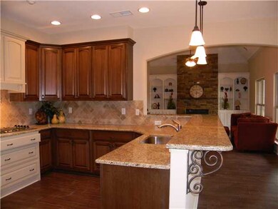Granite Counter Tops, Tile backsplash, Stainless S