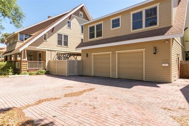 2 car garage with apartment and ample parking