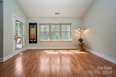 Ready nook in the living room with access to the back deck