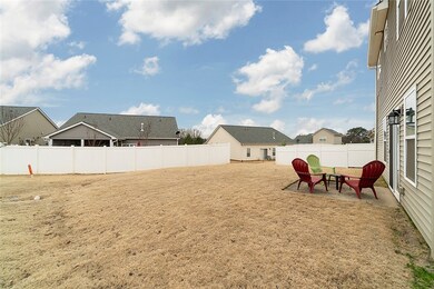 Large backyard which could be fenced for more priv