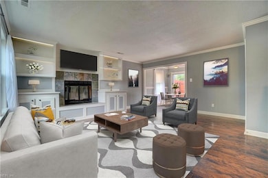 Living Room - Staged
