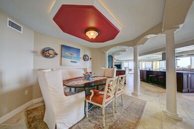 Dining Area with Accent Ceiling Lighting