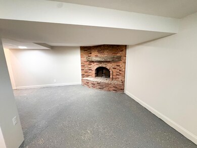 Beautiful Basement Fireplace
