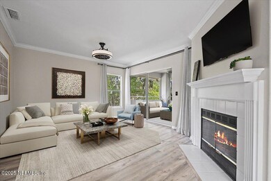 Family Room Virtually Staged