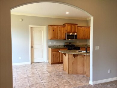 Kitchen from living room.