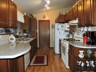 Loads of cabinet space in this well designed kitch